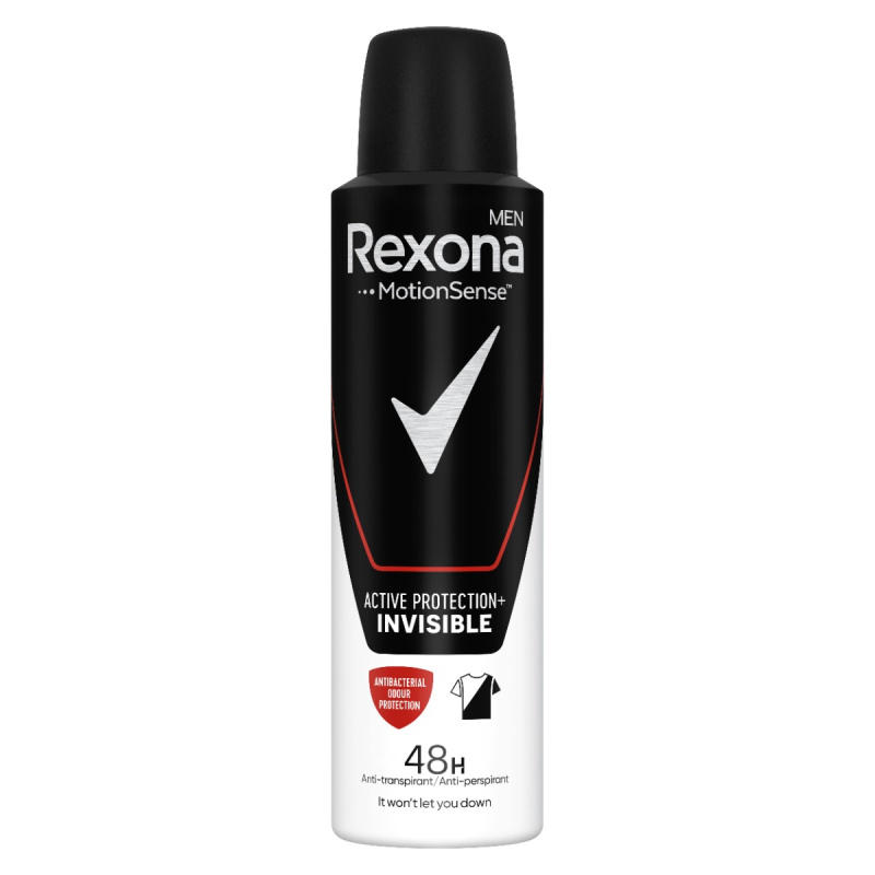 Rexona Active Protection+ Antiperspirant antiperspirant ve spreji pro muže Invisible 150 ml