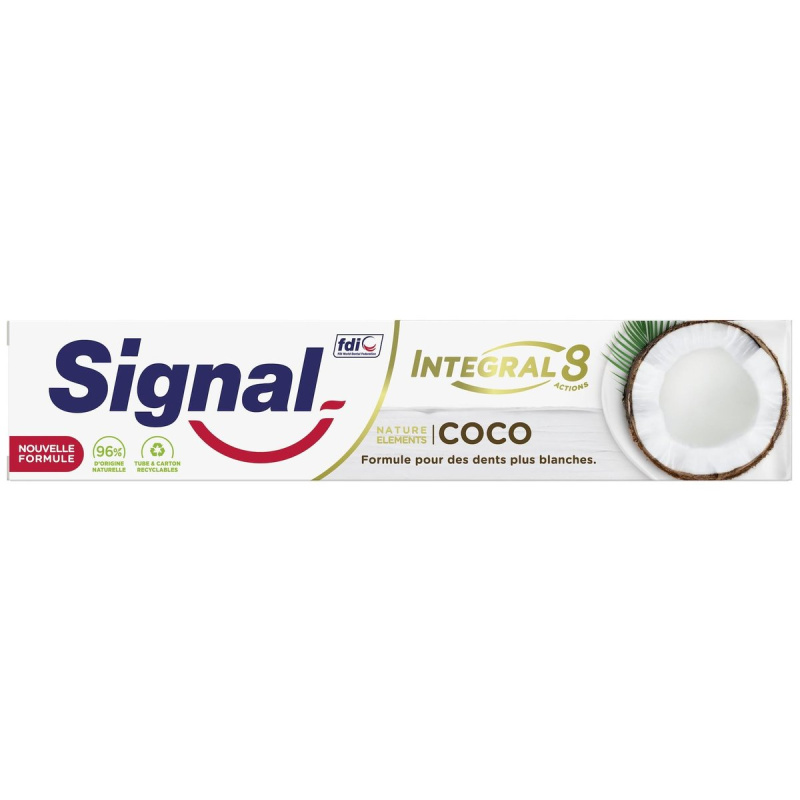Signal Nature elements Coco white zubní pasta pro bílé zuby