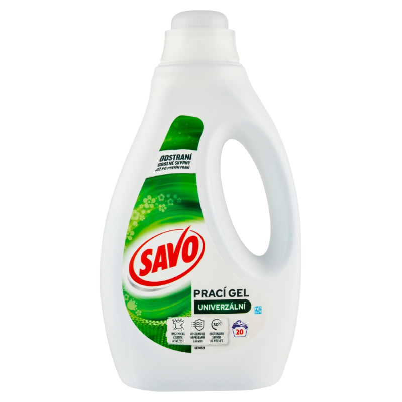 SAVO Univerzální prací gel 20 praní 1l