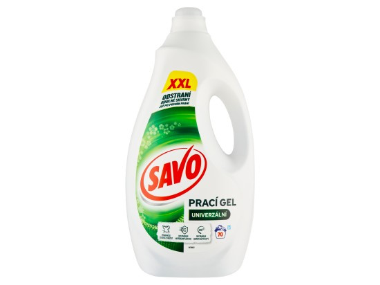 SAVO Prací gel Univerzální 70 praní 3,5 l