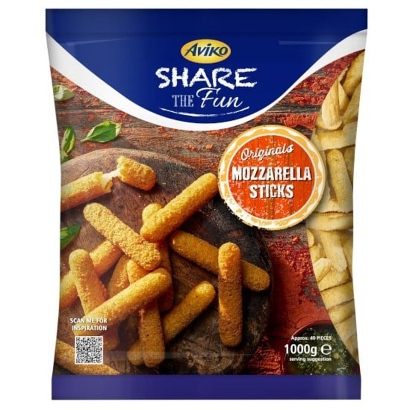 Aviko Mozzarellové tyčinky
