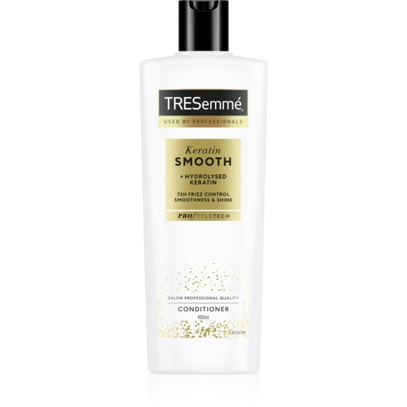 TRESemmé Keratin Smooth kondicionér pro nepoddajné a krepatějící se vlasy 400 ml