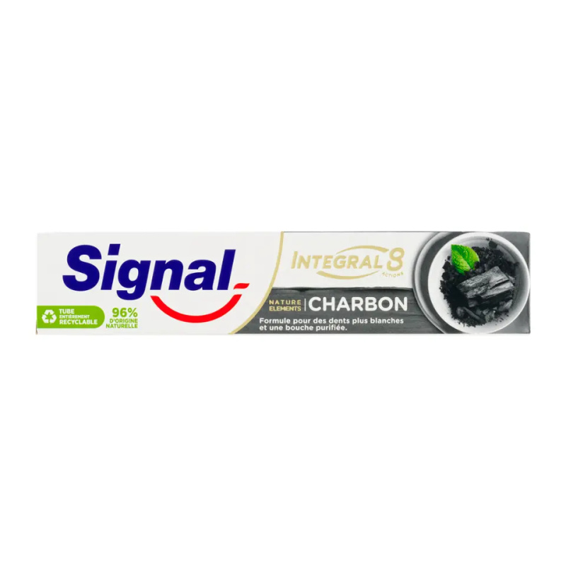 Signal Integral 8 Natural Elements zubní pasta Charcoal 75 ml