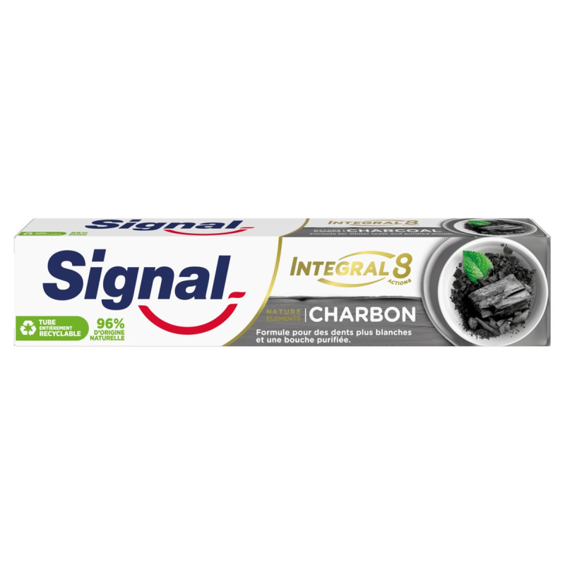 Signal Integral 8 Natural Elements zubní pasta Charcoal 75 ml