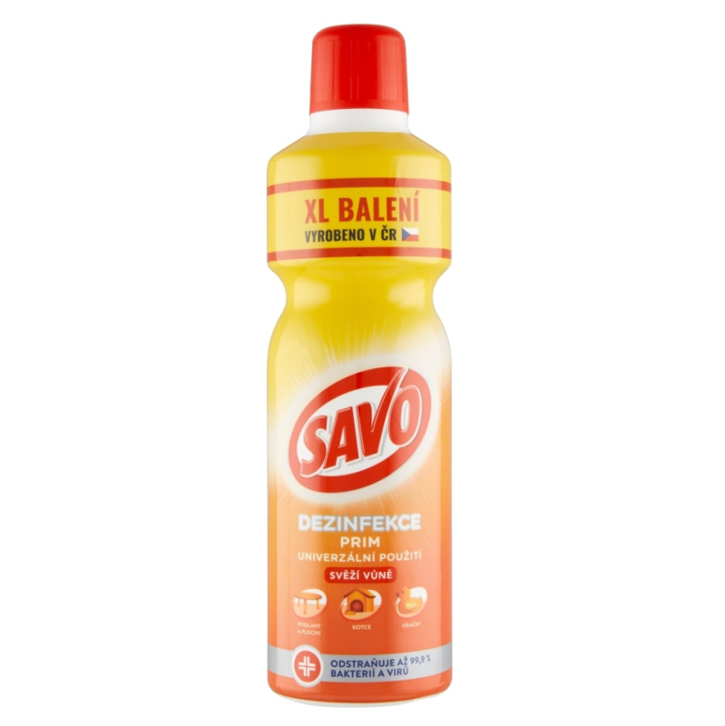 Dezinfekční prostředek - Savo Prim, 1,2 l
