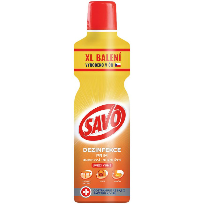 Dezinfekční prostředek - Savo Prim, 1,2 l