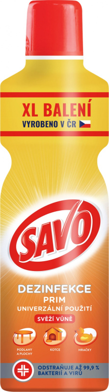 Dezinfekční prostředek - Savo Prim, 1,2 l