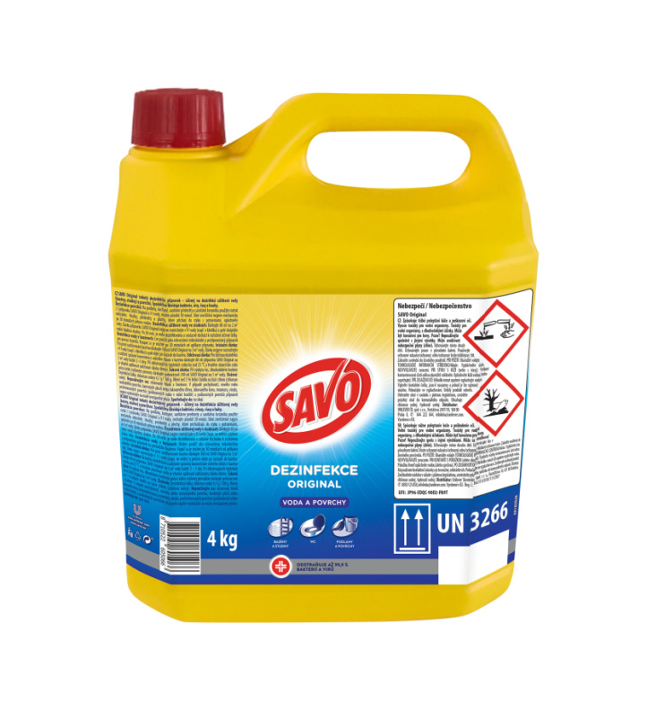 Dezinfekční prostředek Savo Original, 4 l