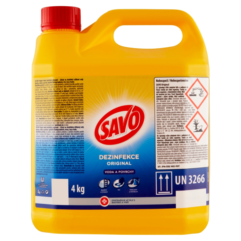 Dezinfekční prostředek Savo Original, 4 l