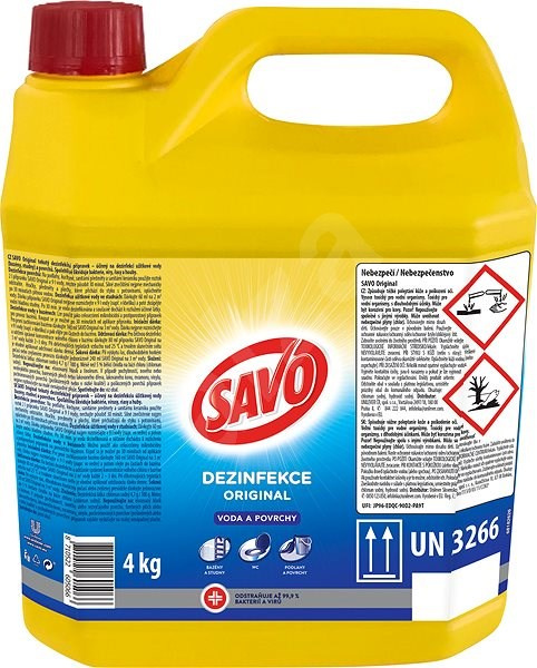 Dezinfekční prostředek Savo Original, 4 l