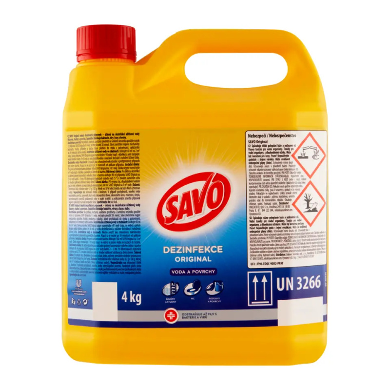 Dezinfekční prostředek Savo Original, 4 l