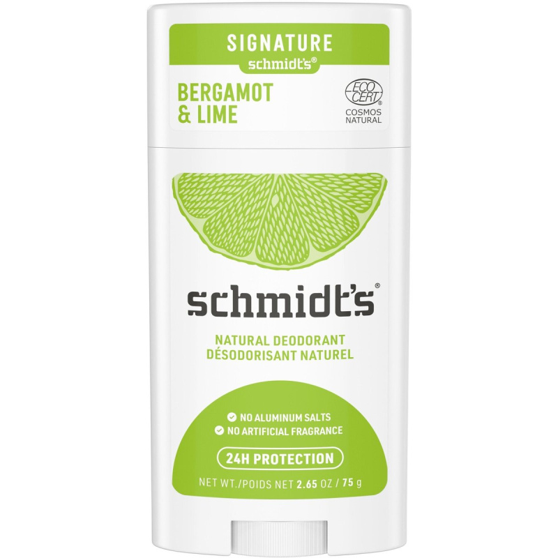 Schmidt's Signature bergamot a limetka tuhý deodorant