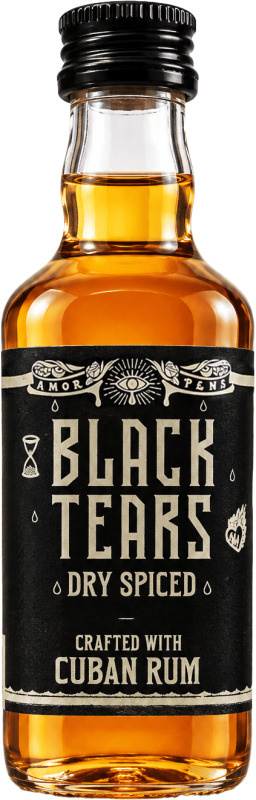 Black Tears Spiced Rum Mini 0,05l 40%