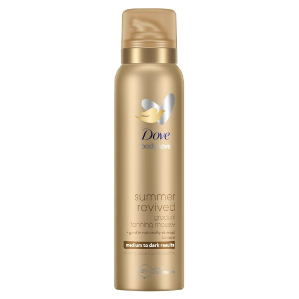 Dove Summer Revived samoopalovací pěna odstín Medium to Dark 150 ml