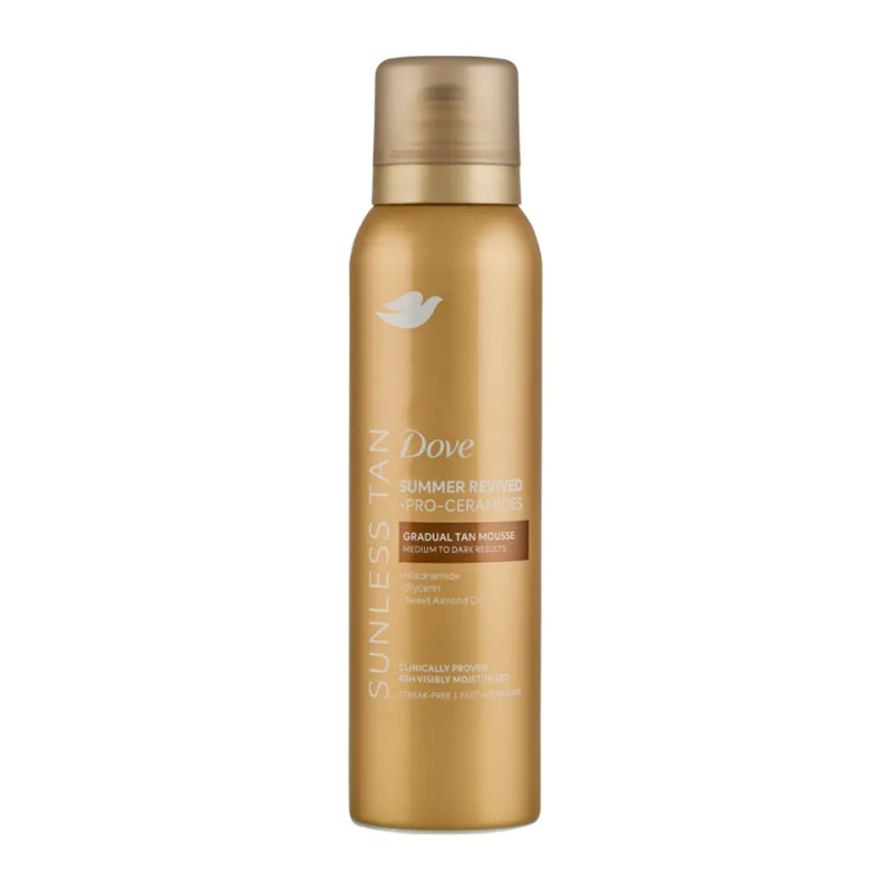 Dove Summer Revived samoopalovací pěna odstín Medium to Dark 150 ml
