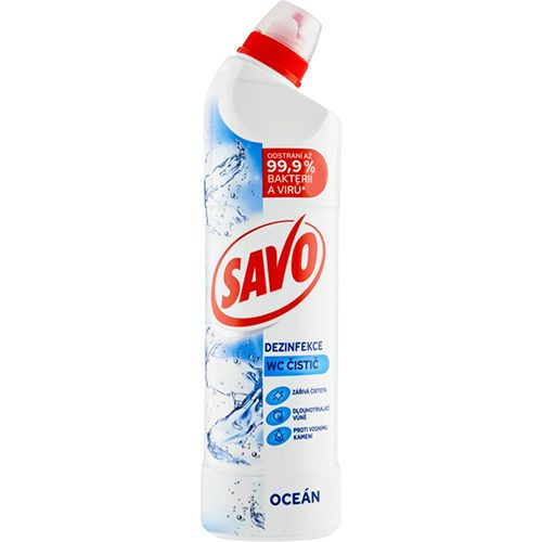 WC čistič Savo oceán - 750 ml