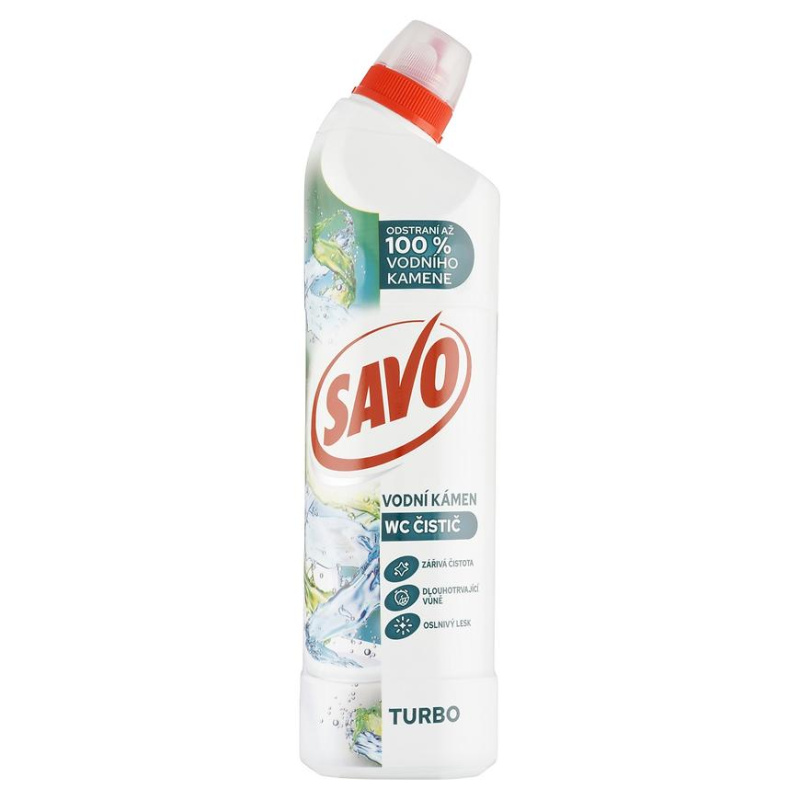WC čistič Savo turbo - 750 ml