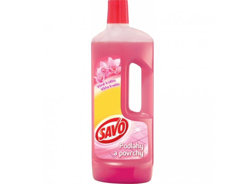 Savo  Čisticí prostředek na podlahy a povrchy - vůně květin, 750 ml