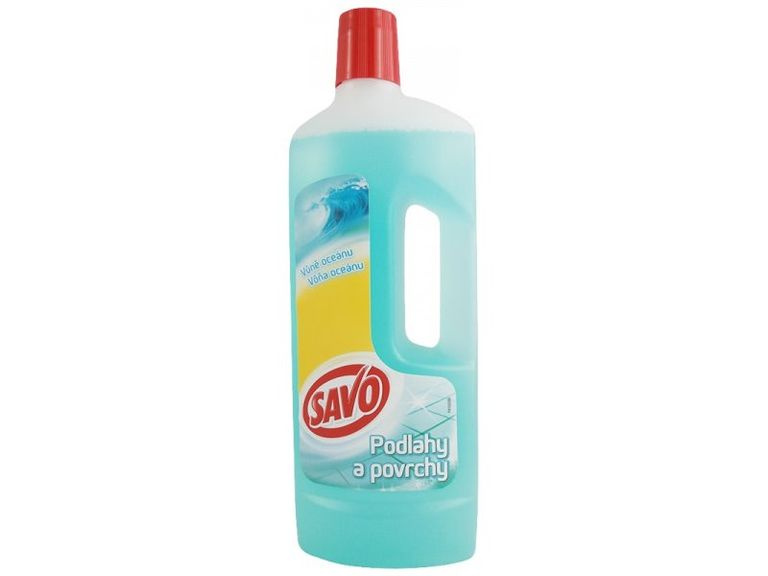 Čisticí prostředek na podlahy a povrchy Savo -  vůně oceánu, 750 ml