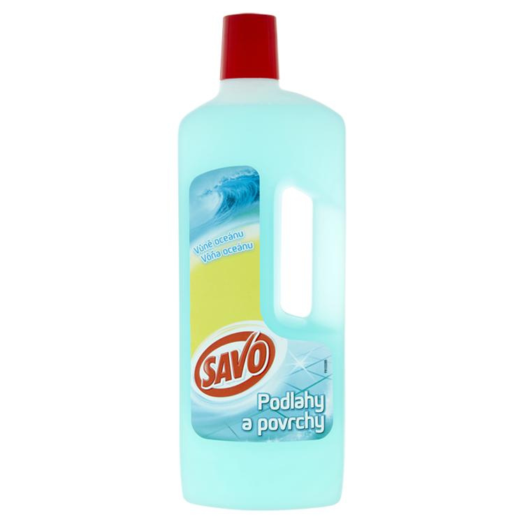 Čisticí prostředek na podlahy a povrchy Savo -  vůně oceánu, 750 ml