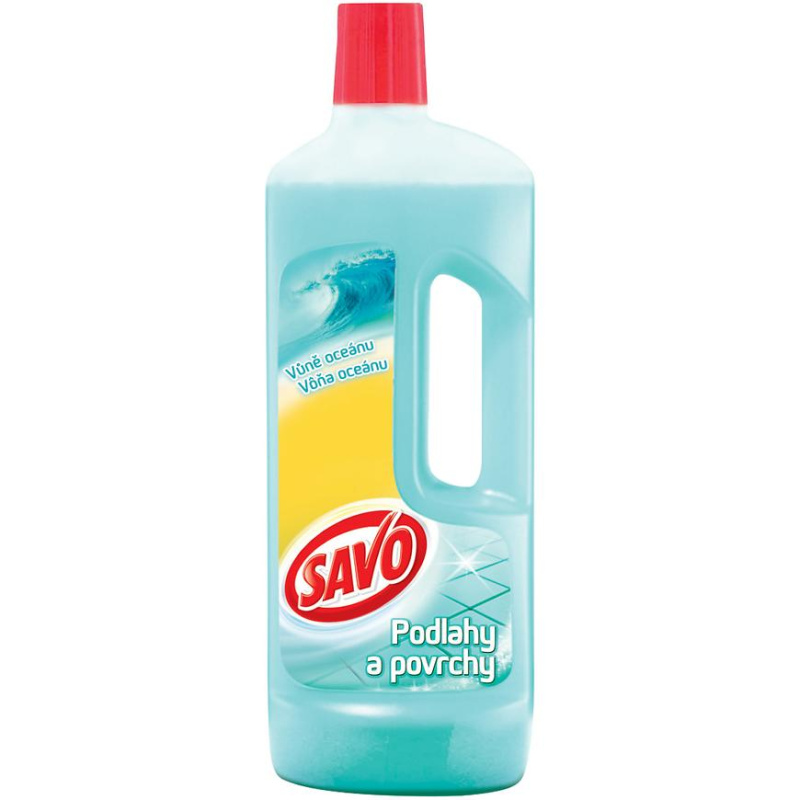 Čisticí prostředek na podlahy a povrchy Savo -  vůně oceánu, 750 ml