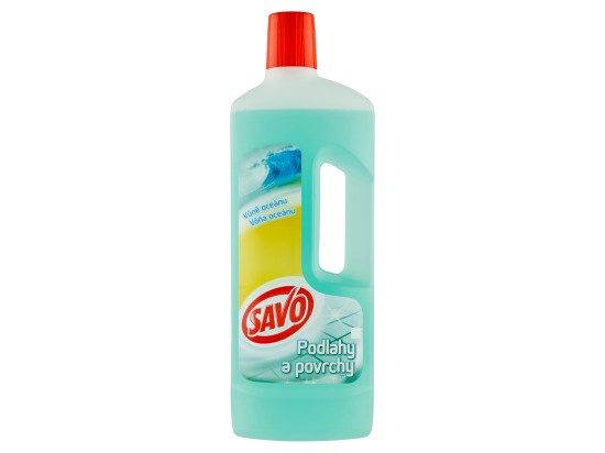 Čisticí prostředek na podlahy a povrchy Savo -  vůně oceánu, 750 ml