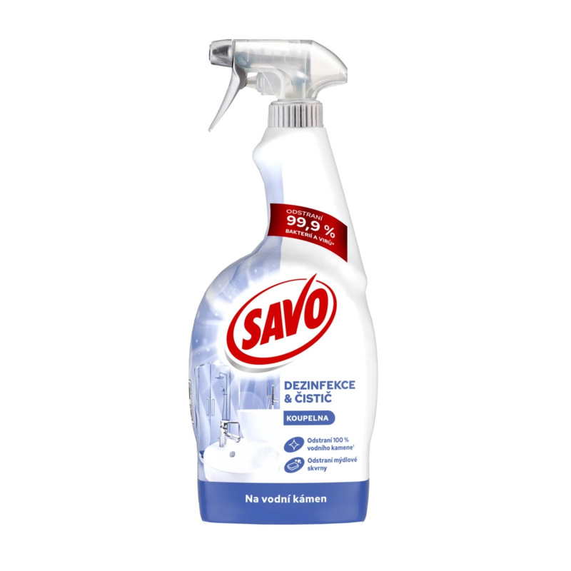 SAVO Bez Chloru Na Vodní Kámen 700 ml