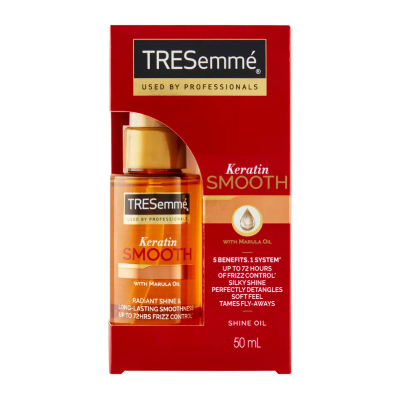 TRESemmé Keratin Smooth uhlazující olej pro lesk a hebkost vlasů 50 ml