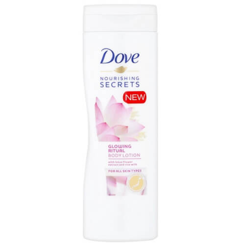 DOVE Rituál Rozjasňující tělové mléko Lotos 250 ml