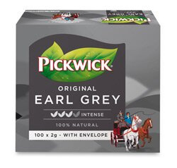 Čaj Pickwick Earl Grey, 100 x 2 g