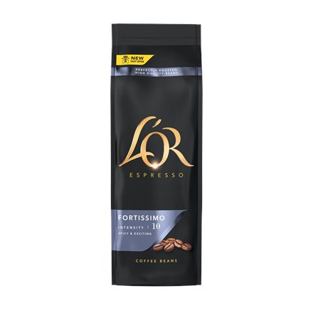 Zrnková káva L'or Fortissimo, 500 g