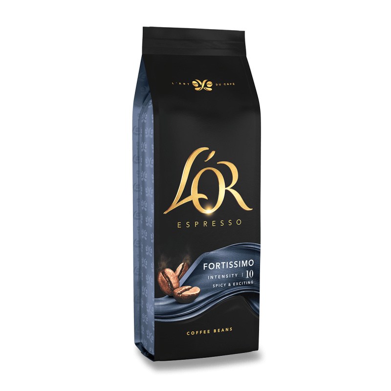 Zrnková káva L'or Fortissimo, 500 g
