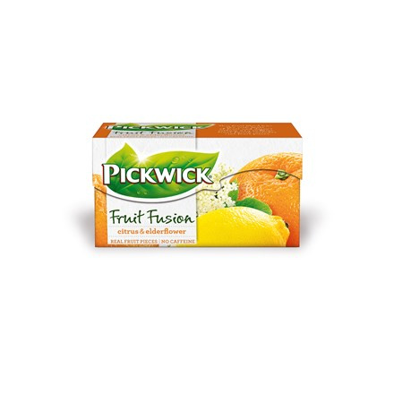Čaj Pickwick Citrus a bezový květ, 20 x 2 g