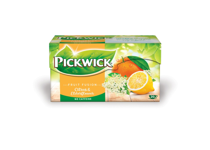 Čaj Pickwick Citrus a bezový květ, 20 x 2 g