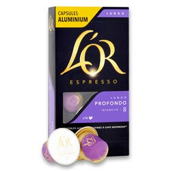 L'Or Lungo Profondo Intenzita 8 - kapsle do kávovaru - 10 kapslí