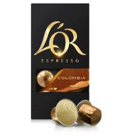L'Or Espresso Colombia - kapsle do kávovaru - 10 kapslí