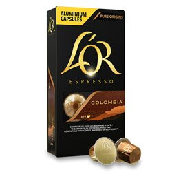 L'Or Espresso Colombia - kapsle do kávovaru - 10 kapslí