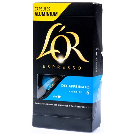 L'Or Espresso Decaffeinato Intenzita 6 - kapsle do kávovaru - 10 kapslí