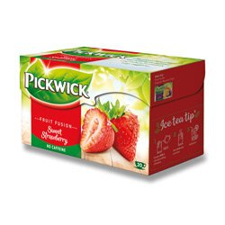 Ovocný čaj Pickwick sladká jahoda, 20x 2 g