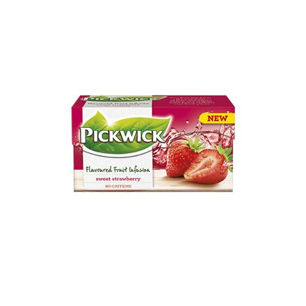 PICKWICK Čaj ovocný jahoda 12 x 40 g