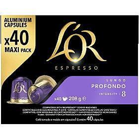 L'OR Espresso Lungo Profondo kávové kapsle XXL balení