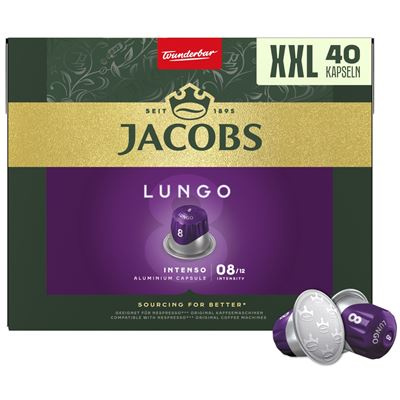 Jacobs Lungo Intenso 8 XXL kapsle 40 ks