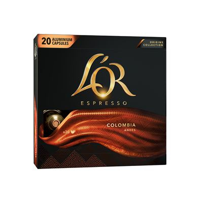 Kapsle L´OR - Colombia, 20ks