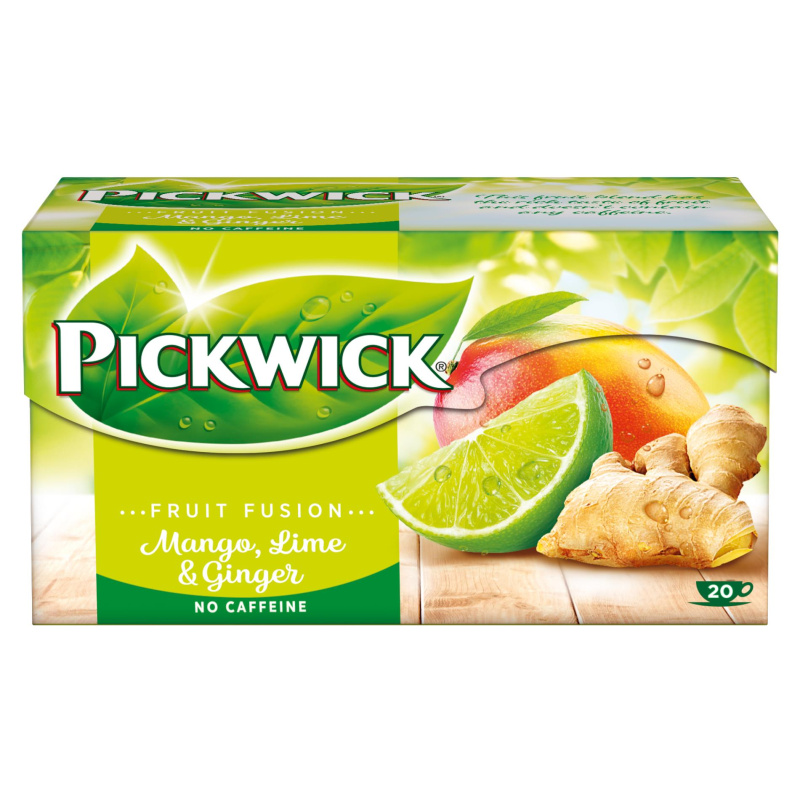 Čaj Pickwick Fruit Garden - mango se zázvorem a limetkou, 20 x 2 g