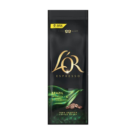 L'OR Espresso Brazil zrnková káva 500 g