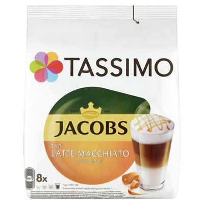 TASSIMO Jacobs Latte Macchiato karamel 8 kapslí
