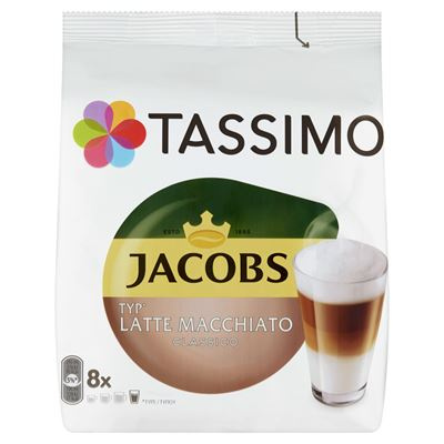 TASSIMO Jacobs Latte Macchiato 8 kapslí