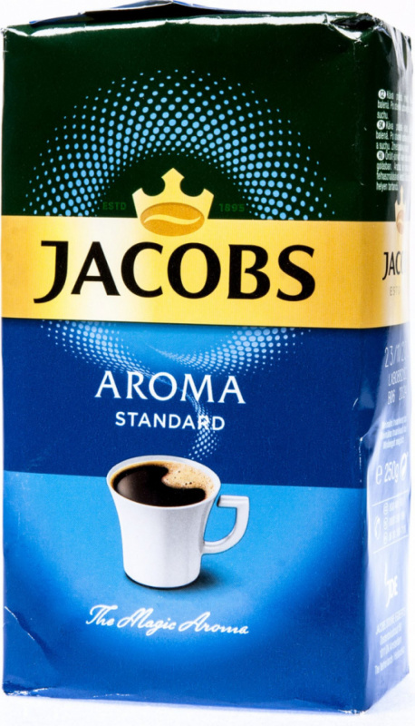 Jacobs Aroma Standard pražená mletá káva