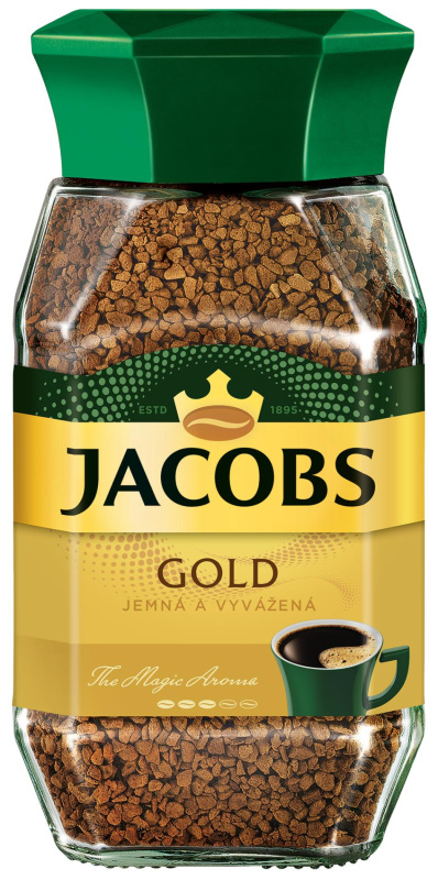 Instantní káva Jacobs Gold - 200g