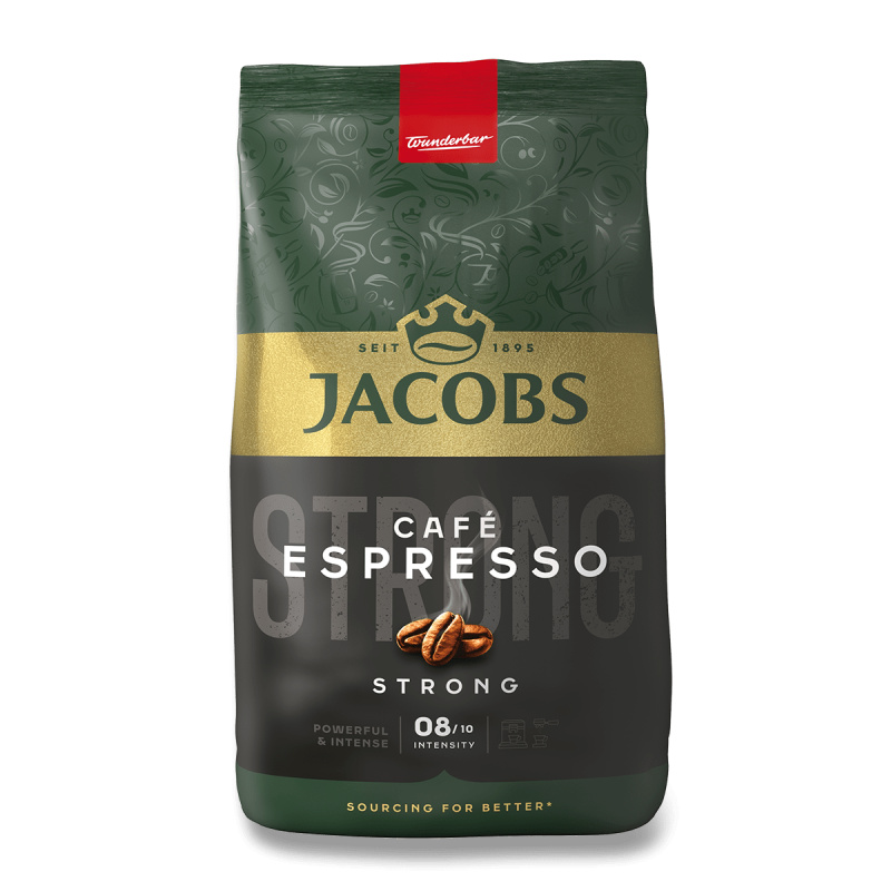 Zrnková káva Jacobs Espresso, 1000 g